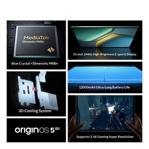 Nouvelle tablette <span class=keywords><strong>PC</strong></span> Viv0 IQ00 Pad5 Pro modèle original, version WiFi, processeur Dimensity 9400+ Octa Core, <span class=keywords><strong>13</strong></span> <span class=keywords><strong>pouces</strong></span>, 1024*576, pour jeux et étudiants. - Product Image 4