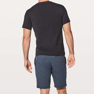Pantalones cortos casuales de tela tejida transpirable y ecológica con bolsillos laterales, último diseño, pantalones cortos personalizados para hombre en venta en línea. - Product Image 2