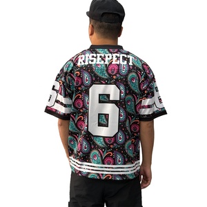 Logo personalizzato abbigliamento sportivo da competizione ad asciugatura rapida 2024-2025 nuovi disegni cucito maglia uniforme pacchetto Football americano Te camicia - Product Image 4