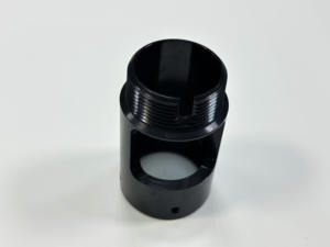 Hecho en Taiwán Servicios de mecanizado Adaptador CNC Mecanizado Roscado Negro Anodizado 580-1519 - Product Image 6