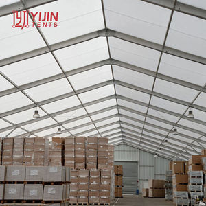 Structure de stockage permanente en aluminium de 1000 m² pour l'extérieur, grande tente de stockage imperméable - Product Image 5