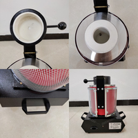 Fourneau de fusion électrique numérique automatique 1 kg 2 kg 3 kg pour fer, étain, argent, cuivre, aluminium, or