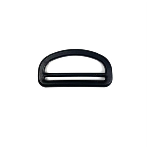 <span class=keywords><strong>Boucle</strong></span> de <span class=keywords><strong>ceinture</strong></span> réglable en plastique de luxe vintage avec anneau en D pour sacs et ceintures - Product Image 3