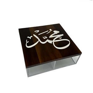 Trong suốt plexiglass Acrylic keo GỖ MẸ của Ngọc Trai <span class=keywords><strong>Inlay</strong></span> hộp lưu trữ đồ trang sức hộp thủ công - Product Image 3