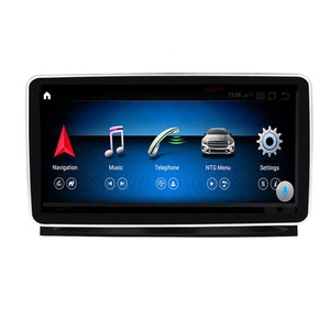 Autoradio Android 8,4 pouces avec écran, 8 cœurs, 4+64 Go pour Benz <span class=keywords><strong>M</strong></span> ML W166 GL X166 2012-2015 avec navigation GPS et CarPlay sans fil - Product Image 1