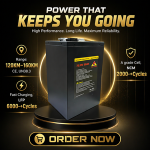 Batería de Litio Semisólida Prismática de 72V 50Ah al por Mayor con 2000 Ciclos y Rango de 120-160KM para Bicicletas Eléctricas y Vehículos Eléctricos - Product Image 1