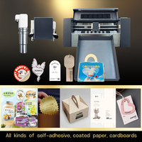 HY370PROMAX Plotter de corte A3, máquina cortadora de etiquetas, herramienta de hendido con rueda de motor servo sin escobillas, cuchilla de corte automatizada