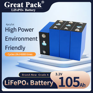 ประกอบ Batterie ลิเธียมไอออน3.2โวลต์105ah 173ah แบตเตอรี่ลิเธียมเหล็กฟอสเฟตเซลล์ปริซึม - Product Image 6