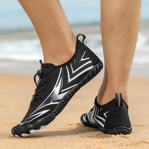 Chaussures d'eau avec empeigne en mesh, semelle en caoutchouc, séchage rapide, unisexes, pour la plage, la randonnée, le trekking, l'escalade, le surf - Product Image 3