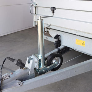 <span class=keywords><strong>Roue</strong></span> <span class=keywords><strong>jockey</strong></span> semi-<span class=keywords><strong>automatique</strong></span> robuste 60mm 400kg Charge maximale 220x65mm Montage direct sur bride | Stabilisateur de caravane et de remorque - Product Image 3