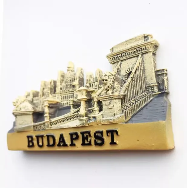 Hars Budapest, Hongary Creatieve Reis Souvenir Koelkast Sticker