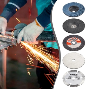 Jeu de 5 lames de scie carrées de 3 pouces, adaptées pour le meulage et la découpe du fer ; lames circulaires de 75 mm ; bricolage - Product Image 2