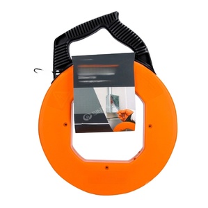 Extractor <span class=keywords><strong>de</strong></span> cable iberiglass, cinta <span class=keywords><strong>de</strong></span> pescado, guía <span class=keywords><strong>de</strong></span> alambre <span class=keywords><strong>de</strong></span> acero, 30 metros - Product Image 1
