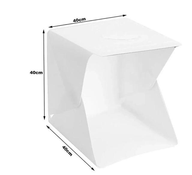 40*40*40 Portable Mini Photo Studio LED Small Photography Studio Tent Light Box Studio