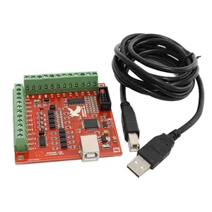 Hanbuild для шаговые двигатели CNC USB SP-MACH3 100 кГц коммутационная плата 3 оси 4 оси интерфейс драйвер Motion контроллер подходит