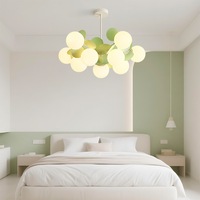 Lustre LED moderne effet météore, lampe en cristal cerisier américain, grande suspension pour escalier duplex, luminaire suspendu pour maison et hôtel