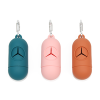 Distributeur de sacs à excréments pour chien de haute qualité, personnalisé, en silicone, imperméable, portable et écologique pour les promenades.