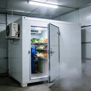 Industrial Cold Room Freezer <b>Container</b> Cold Storage Warehouse for Seafood Meat Dairy Vegetables with Intelligent Temperature Con - Product Image 1