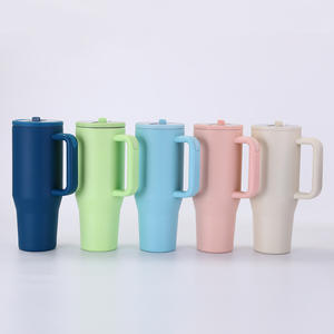 Nuevo Diseño, Vaso Térmico de Acero Inoxidable de Doble Pared de 50 oz, con Asa y Tapa, Libre de BPA, con Pantalla LED de Temperatura, para Camping - Product Image 1