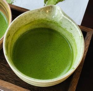 Bubuk Matcha daun murbei organik, teh hijau sangat halus untuk memanggang teh susu dipasangkan dengan aroma organik tanpa butiran - Product Image 3