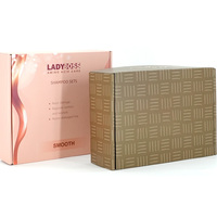 Caja de Embalaje de Lujo Personalizada para Vestidos de Novia, Mini Caja de Cartón Corrugado con Impresión Marrón para Boutiques de Novias y Uso Minorista