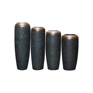 Vase <span class=keywords><strong>en</strong></span> céramique du sol au plafond, vase à fleurs séchées, glaçure colorée, vase <span class=keywords><strong>en</strong></span> poterie de style europé<span class=keywords><strong>en</strong></span> moderne, décoration de salon - Product Image 5