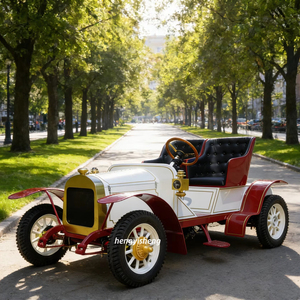 Auto Elettrica Vintage Convertibile <span class=keywords><strong>a</strong></span> 2 Posti di Alta Qualità, Ultimo Modello per <span class=keywords><strong>Passeggiate</strong></span> e Tour Turistici, Veicolo Classico per Trasporto Speciale - Product Image 1