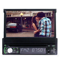 Autoradio Bluetooth universel avec écran tactile 7 pouces USB 1 Din Lecteur DVD de voiture