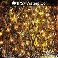 Guirlande lumineuse LED 1000 LED, câble vert 10-100m, étanche pour extérieur, décoration de Noël et de fêtes