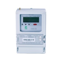 Medidor de energía inteligente inalámbrico monofásico Pantalla LCD Módulos remotos prepagos (GPRS/GSM/WiFi/LoRa WAN) Corriente máxima de 80A