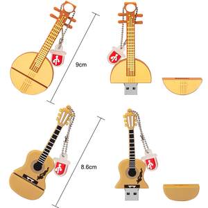 Unidad <span class=keywords><strong>Flash</strong></span> USB con Forma de Guitarra de Alto Rendimiento, Almacenamiento de Datos Portátil Creativo para Regalos y Promociones - Product Image 5