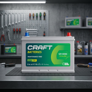 Feza 12V 60Ah New Automotive <b>Battery</b> Maintenance Free High Performance Car Long Life Calcium Technology Stable Output - Product Image 2