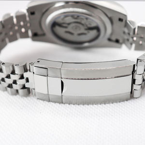 <span class=keywords><strong>Orologio</strong></span> Meccanico Automatico di Alta Gamma in Acciaio Inossidabile Blu con Movimento NH35, Impermeabile, con Vetro Zaffiro - Product Image 5