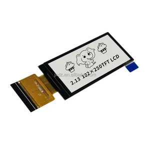 Pantalla TFT de 2,13 pulgadas, pantalla de tinta de papel electrónico simulada 122x250, controlador ST7302, pantalla de protección ocular en blanco y negro