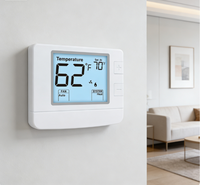 Thermostat de pièce sans fil PTAC 1 chauffage 1 refroidissement pour hôtel, appartement, HVAC