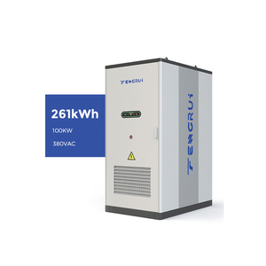 Batterie LiFePO4 tout-en-un haute tension pour refroidissement AC, 261 kWh, 125 kW, stockage d'énergie industriel et commercial - Product Image 2