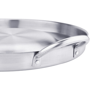 Wok Messicano in Acciaio Inox Resistente 54x5.4cm, Ecologico e Facile da Pulire, Concavo Convesso, Griglia per Tacos - Product Image 4