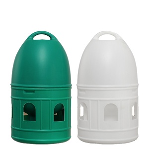 Abreuvoir automatique en plastique pour oiseaux, distributeur d'eau pour pigeons, accessoires de cage, grande capacité, poignée suspendue, <span class=keywords><strong>forme</strong></span> carrée - Product Image 1