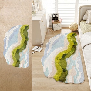 <span class=keywords><strong>Tapis</strong></span> <span class=keywords><strong>de</strong></span> salon moderne et simple, antidérapant, insonorisant, à motif abstrait, ensembles <span class=keywords><strong>de</strong></span> <span class=keywords><strong>tapis</strong></span> pour usage domestique, fabriqué à la machine - Product Image 6