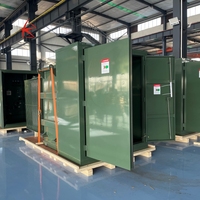 Transformador Trifásico Montado en Plataforma de 225 kVA, 250 kVA, 300 kVA, 500 kVA, 12470 V a 480 Y/277 V, Suministro del Fabricante