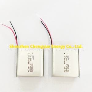 602629 Chengyue-530mah צעצועים קטנים סוללה מצב מוצק 5.5 x25x35 מ "מ 530 3.7v פולימר כיס ארוך - Product Image 3