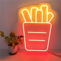 Enseigne au néon en forme de cœur fondant pour la décoration intérieure familiale, lumière au néon LED personnalisée