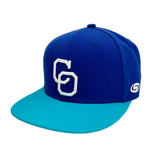 Ricamo rialzato personalizzato in twill acrilico di lana blu Navy 59 e FIFTY close back Fitted Cap - Product Image 2