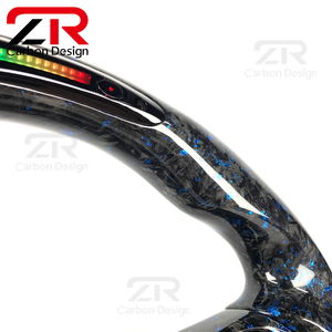 Volant sport en fibre de carbone personnalisé avec affichage de vitesse LED pour <span class=keywords><strong>Honda</strong></span> Accord 11e génération, CR-V, Acura Integra - Product Image 2
