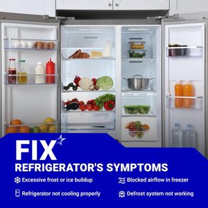 WR51X10055 Acero Inoxidable 110-120V para Refrigeradores General Electric Hotpoint Kenmore - Product Image 6