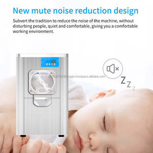 Venta caliente Mini máquina de helado Control inteligente 12-16 L/H Máquina de helado duro portátil para negocios - Product Image 3