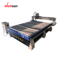 Wattsan M1 2040 3kw 4.5kw 6kw 1325 2030 2040 Fresadora CNC de madera con mesa de vacío