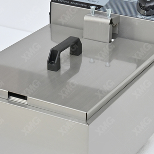 Freidora Industrial <span class=keywords><strong>de</strong></span> Acero Inoxidable XMG, <span class=keywords><strong>de</strong></span> Sobremesa, <span class=keywords><strong>de</strong></span> Gran Capacidad, con un Solo <span class=keywords><strong>Tanque</strong></span>, <span class=keywords><strong>para</strong></span> Pollo Frito y Papas Fritas - Product Image 5