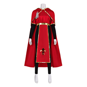 Conjunto de Túnica de Sacerdote Medieval Personalizada, Disfraz de Cosplay de la Ecclesiaria de Warhammer 40K con Capa con Capucha para Juego de Rol de Halloween - Product Image 2