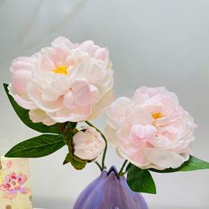 Fleur Artificielle Salon Table À Manger Décoration Haute Qualité Bouteille D'oignon Décoration Décoration De La Maison Pivoine Fleur Riche Pivoine - Product Image 6